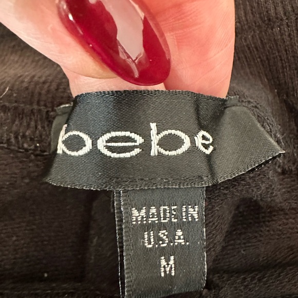 Y2K VTG Bebe Capri Sweatpants - Picture 3 of 10